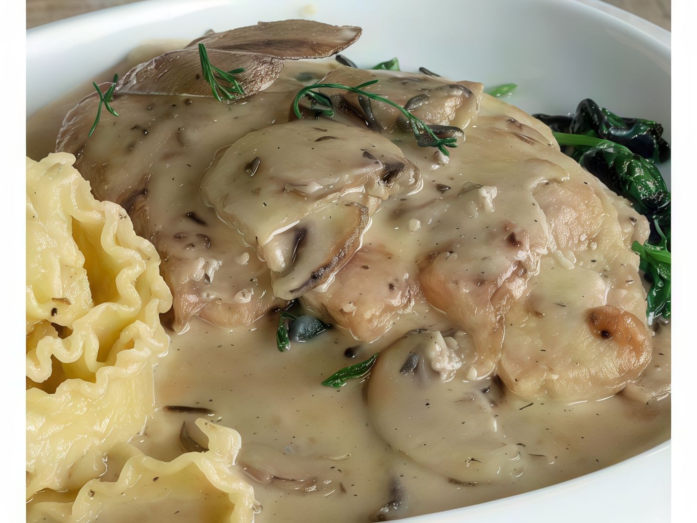 Piccata With Mushroom