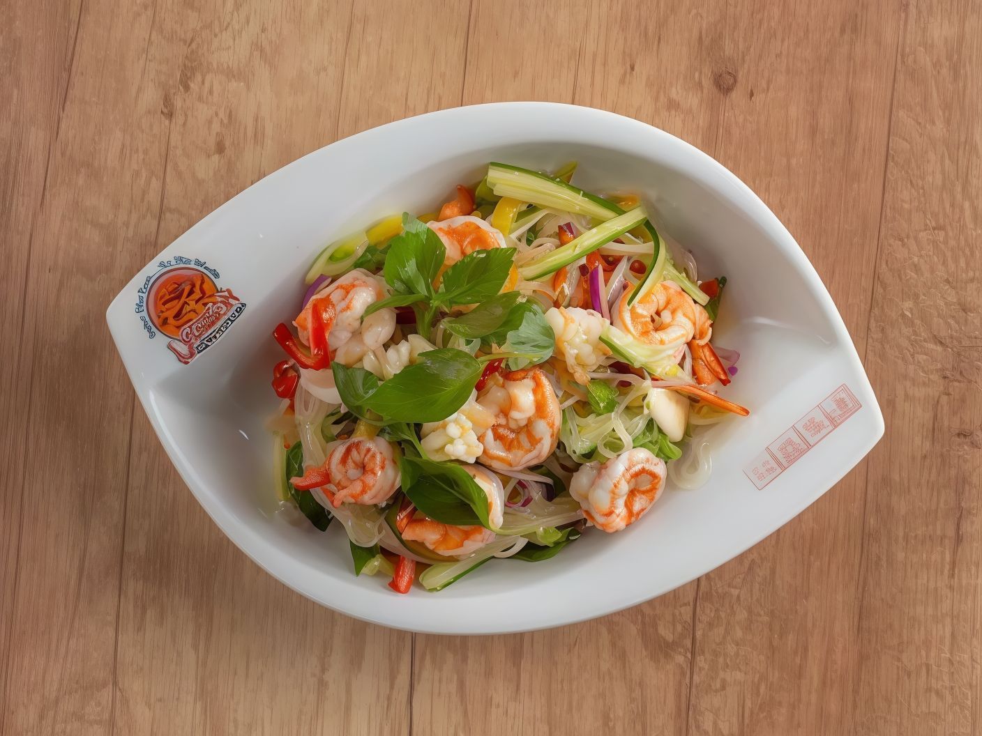 LT01- Glass Noodles with Seafood Salad In Thai Style
