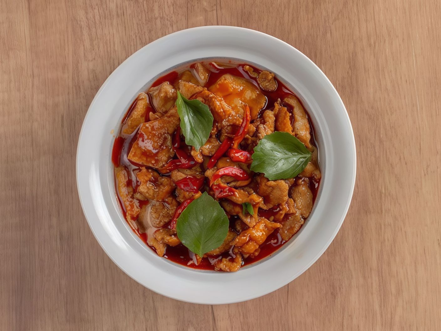 B11- Beef with Spicy Sauce In Chinese Style