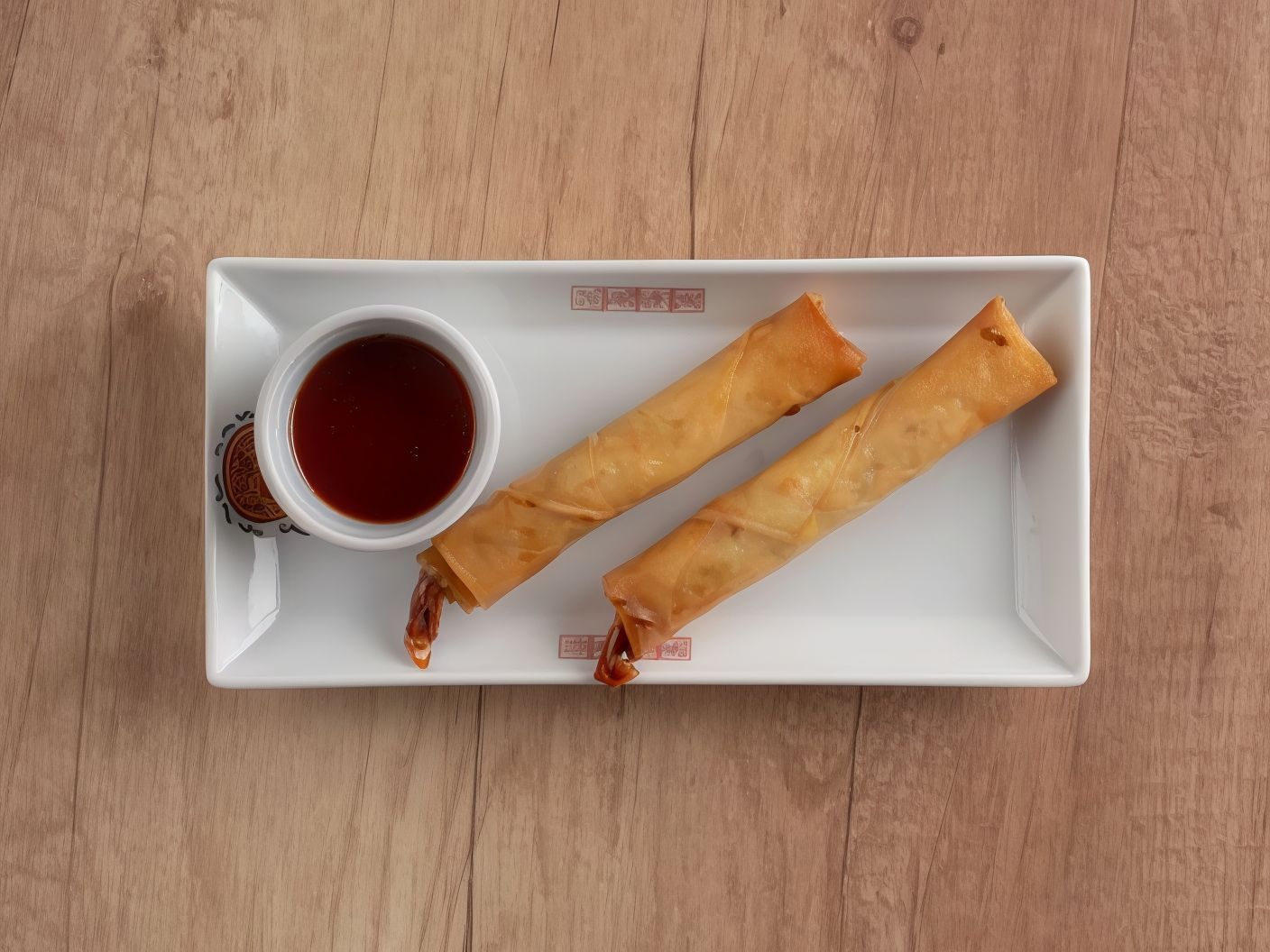 AT05- Shrimp Spring Rolls In Thai Style