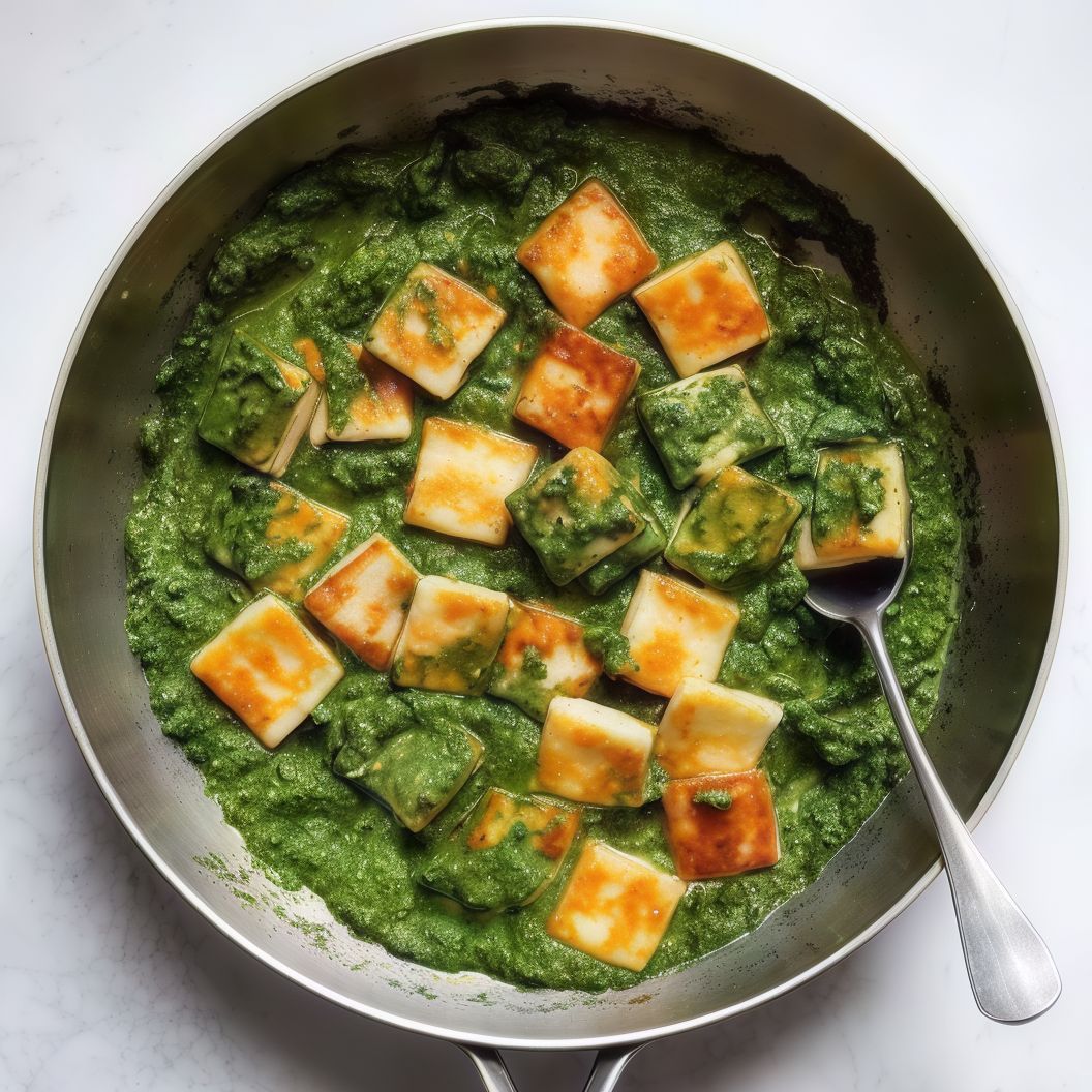 VI03- Palak Paneer In Indian Style
