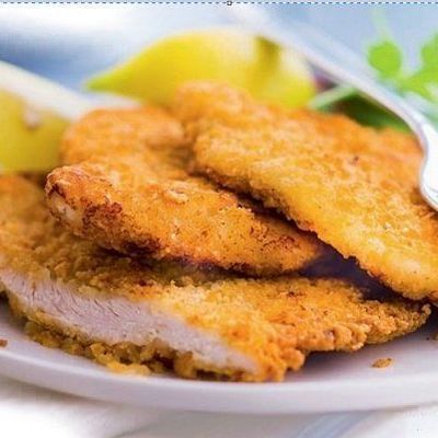 Chicken Pane And Sausage Meal