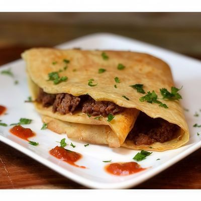 Minced Meat Crepe