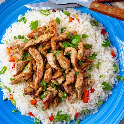 Chicken rice dish