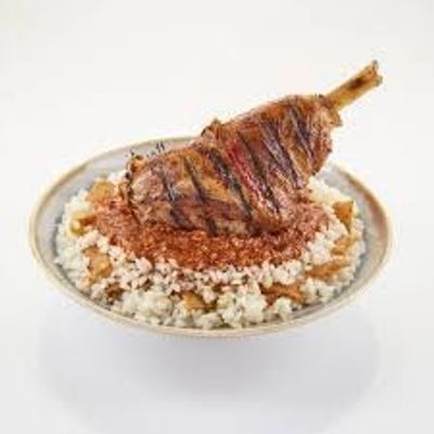 Lamb Meat Fatteh Muzza