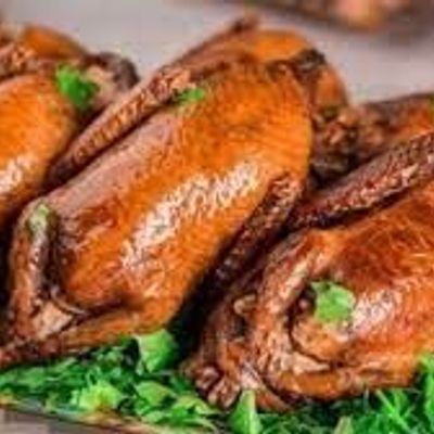 Grilled pigeon