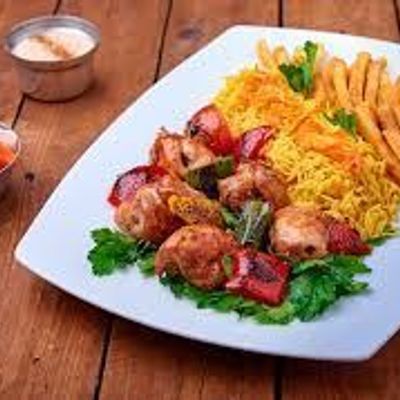 Shish Chicken And Potatoes Meal