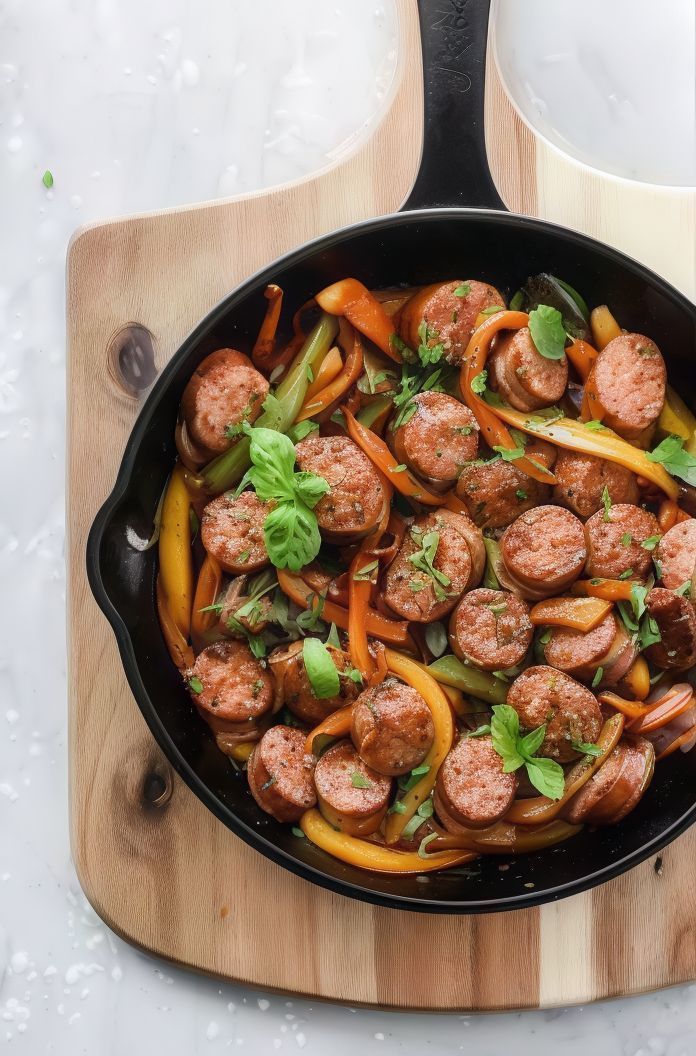 Quarter sausage meal
