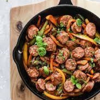 Quarter sausage meal
