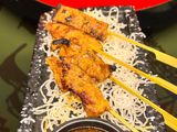 Grilled beef satay
