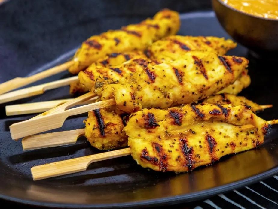 grilled chicken satay