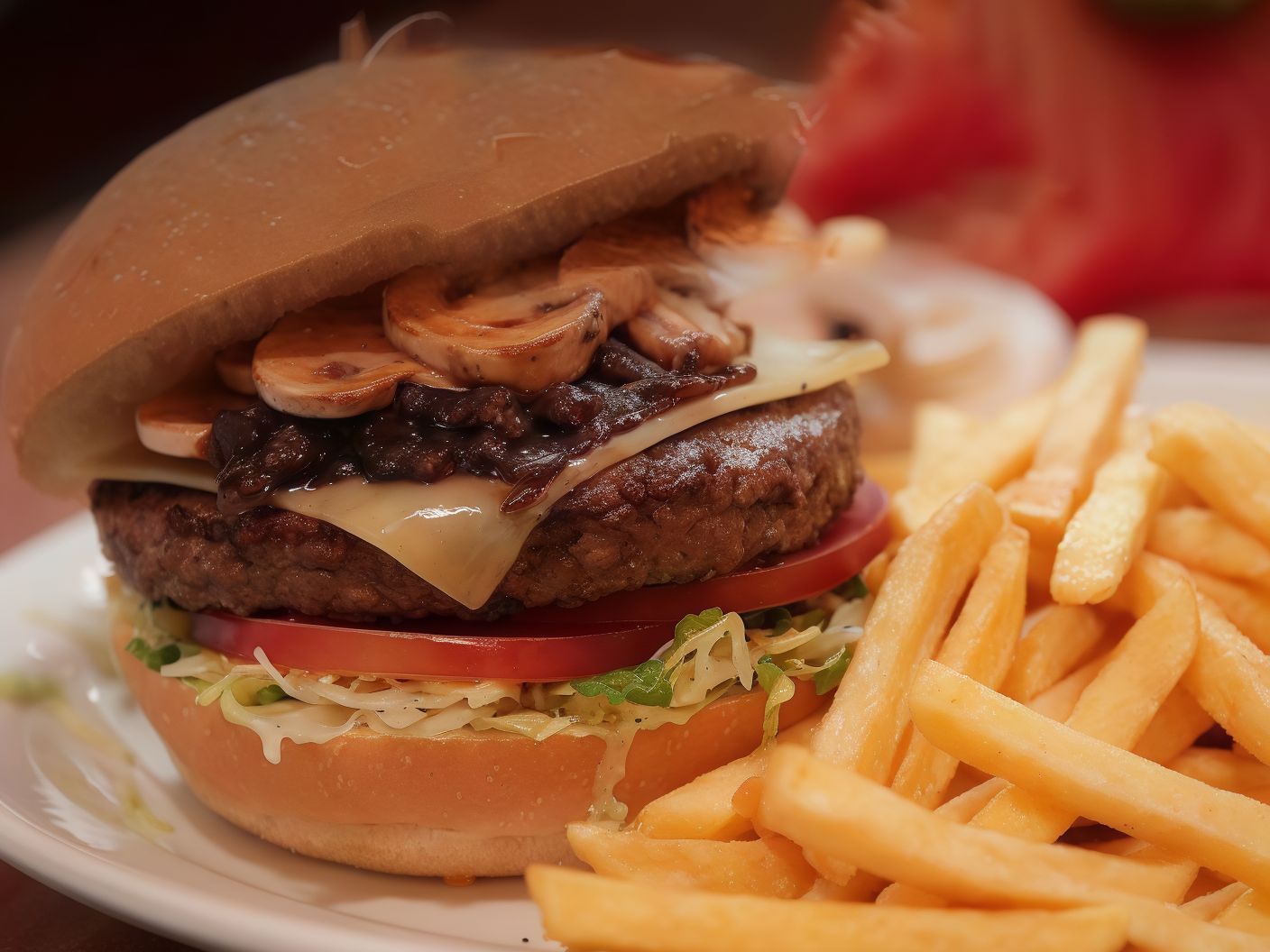 Swiss Melt Burger