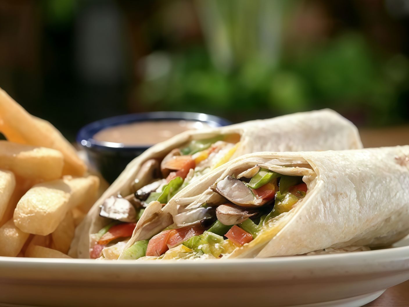 California Vegetable Wrap