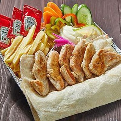 وجبة دجاج بدون عظم