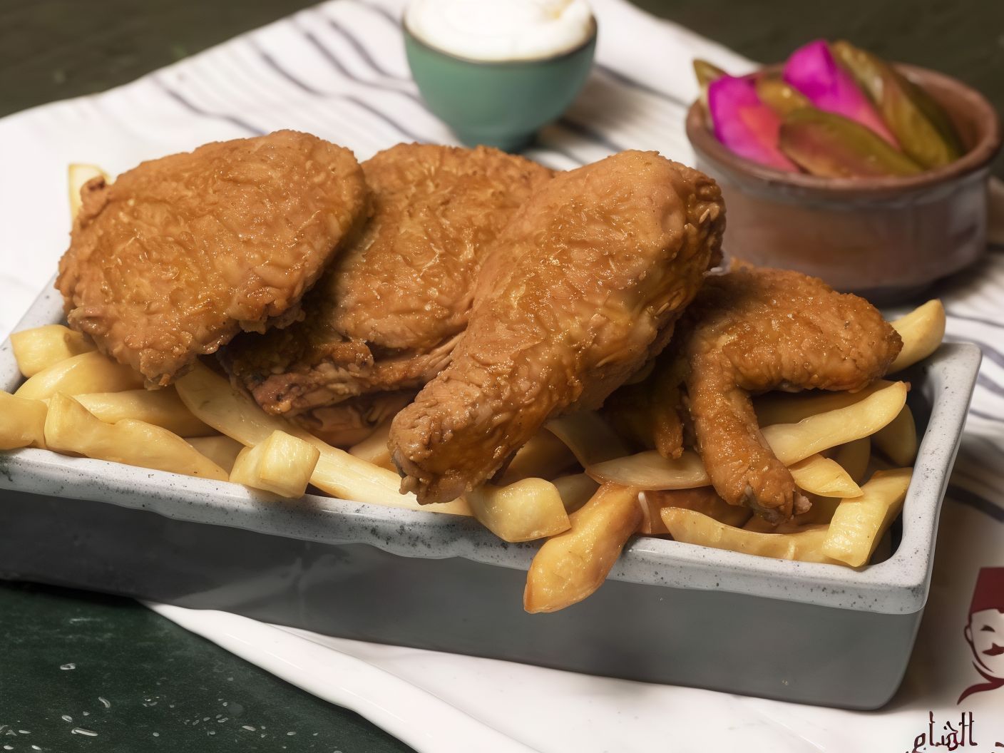 Half Broasted Chicken
