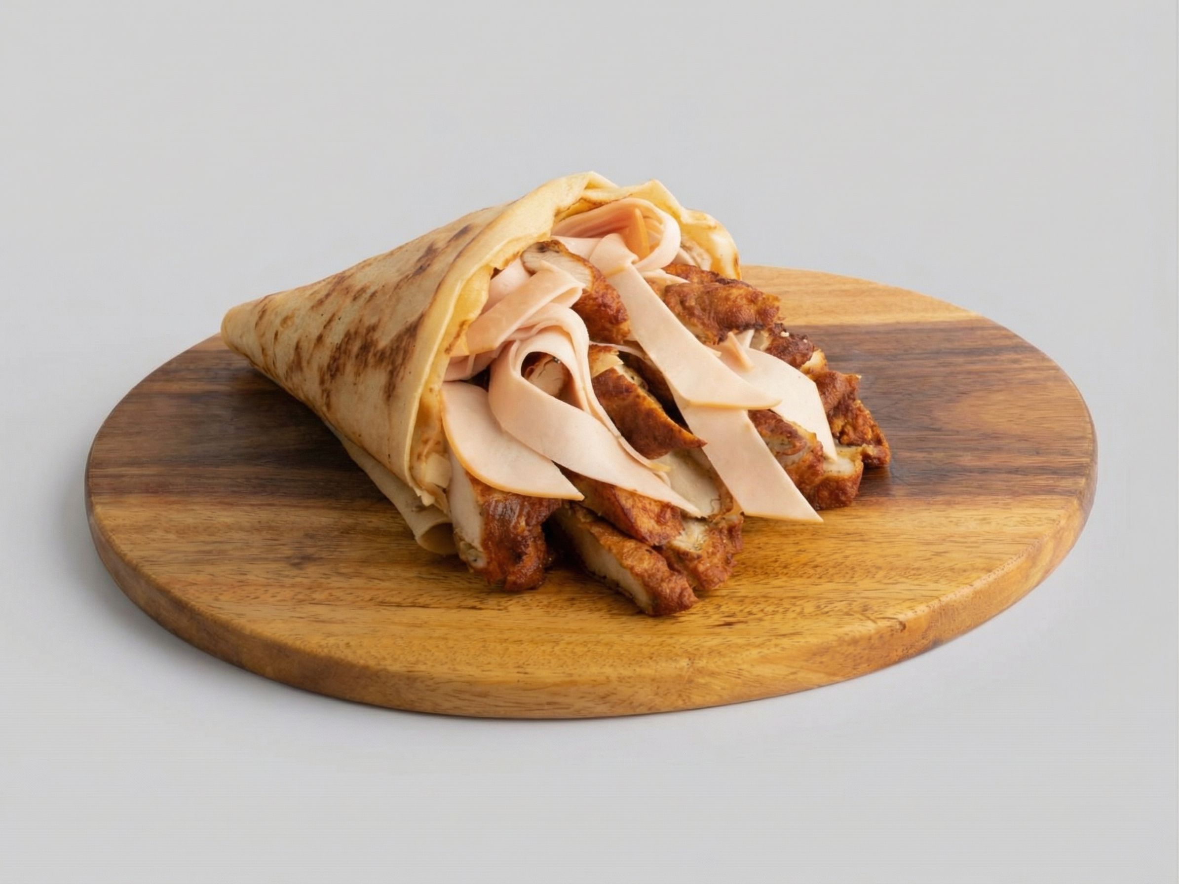 Smoke Chicken Crepe