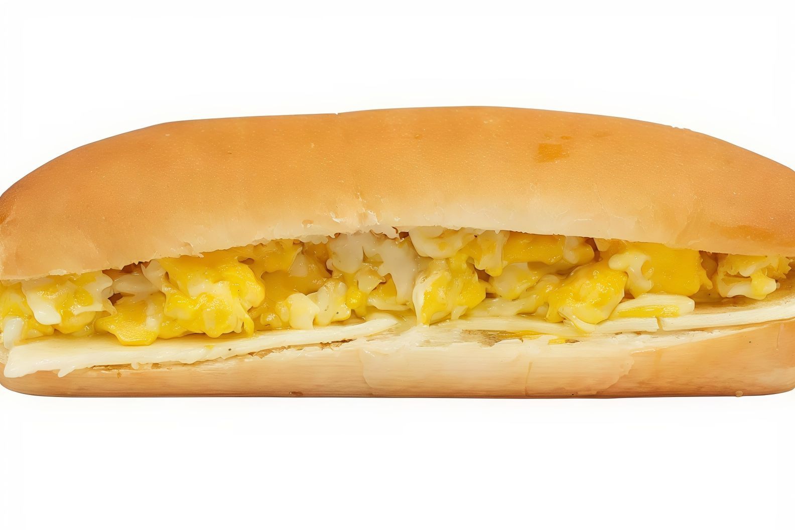 Fried cheddar cheese sandwich
