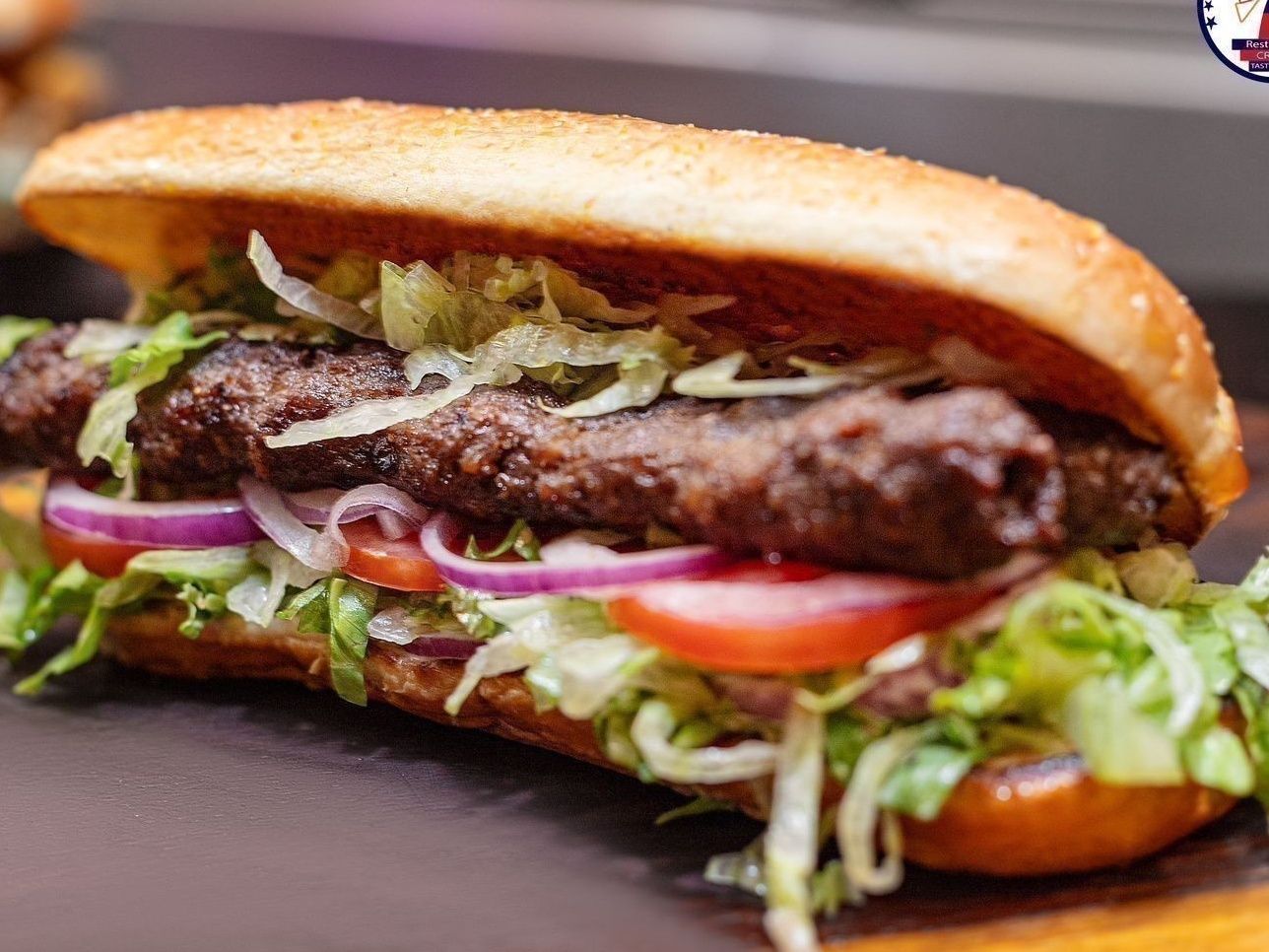 Grilled Kofta Sandwich