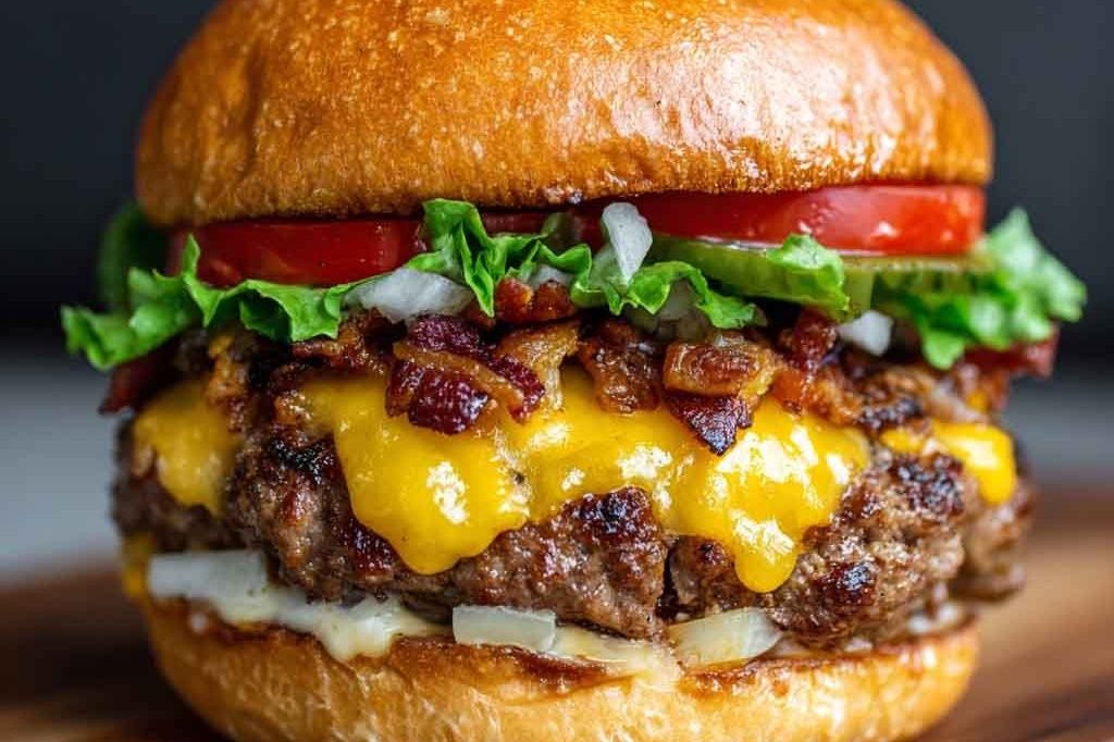 Triple Beef Burger