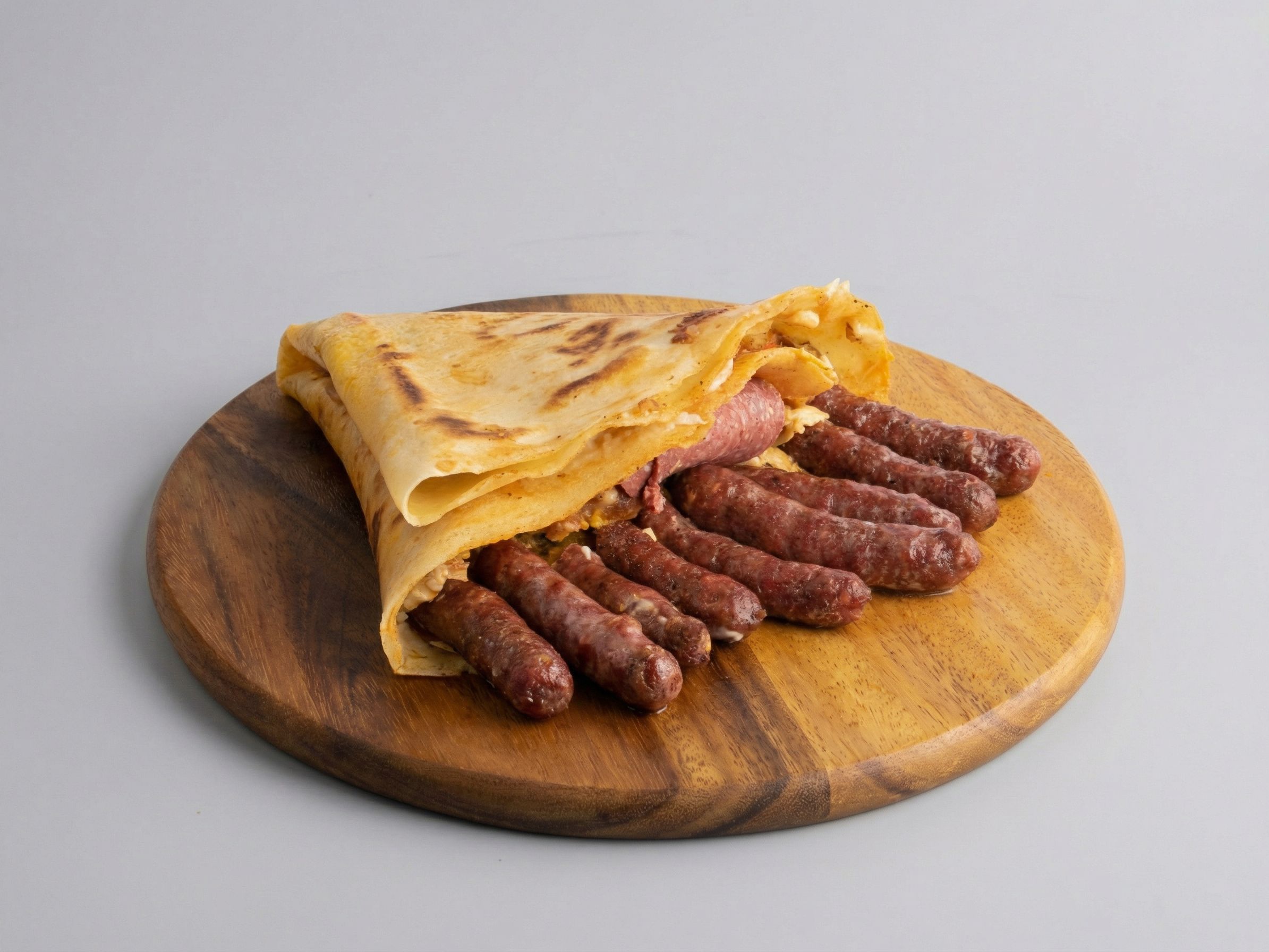 Sausage Baladi Fresh Crepe