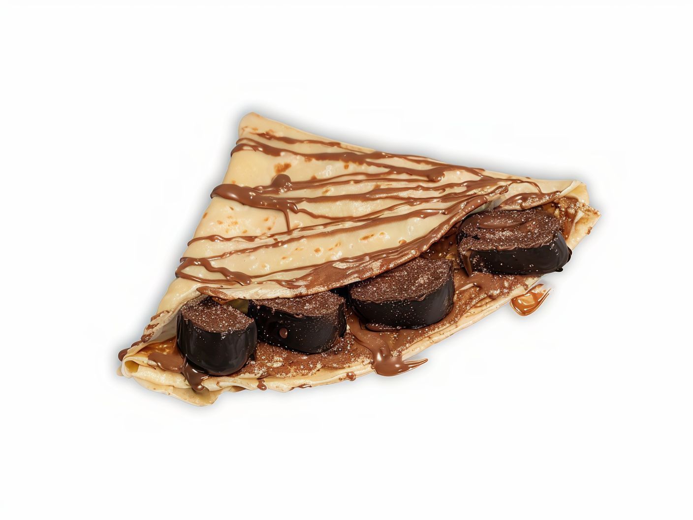 Nutella Chocolate And Hohos Crepe