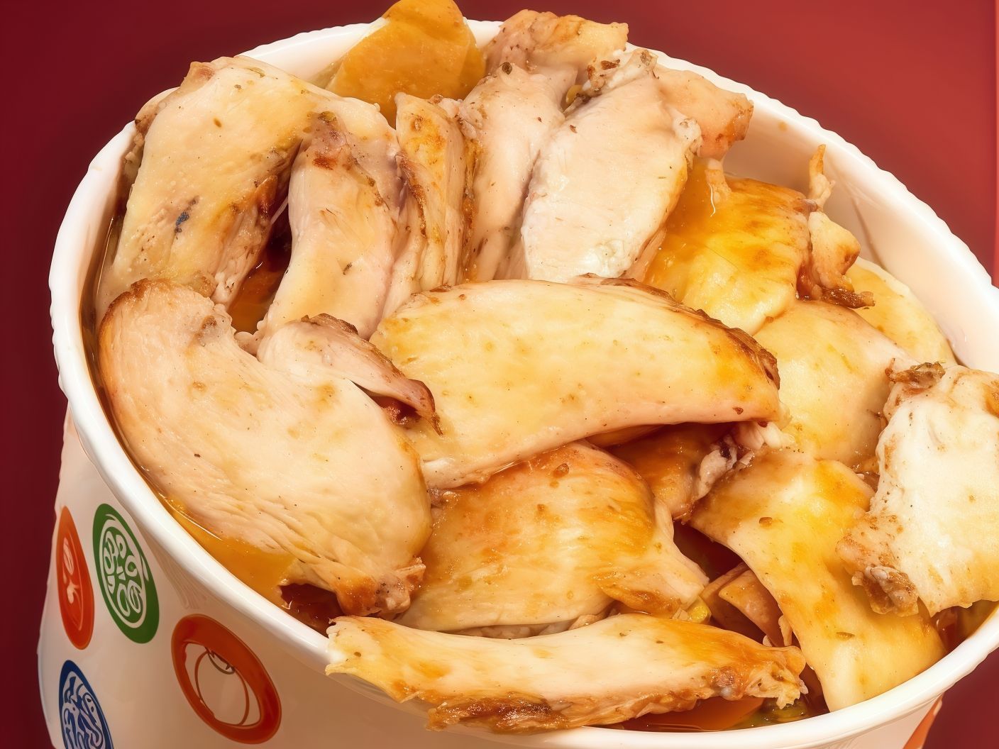 Syrian Chicken Shawerma Fatteh