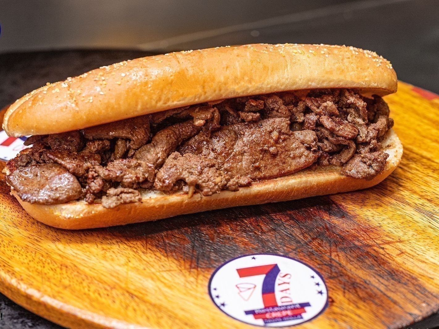 Grilled Alexandrian Liver Sandwich