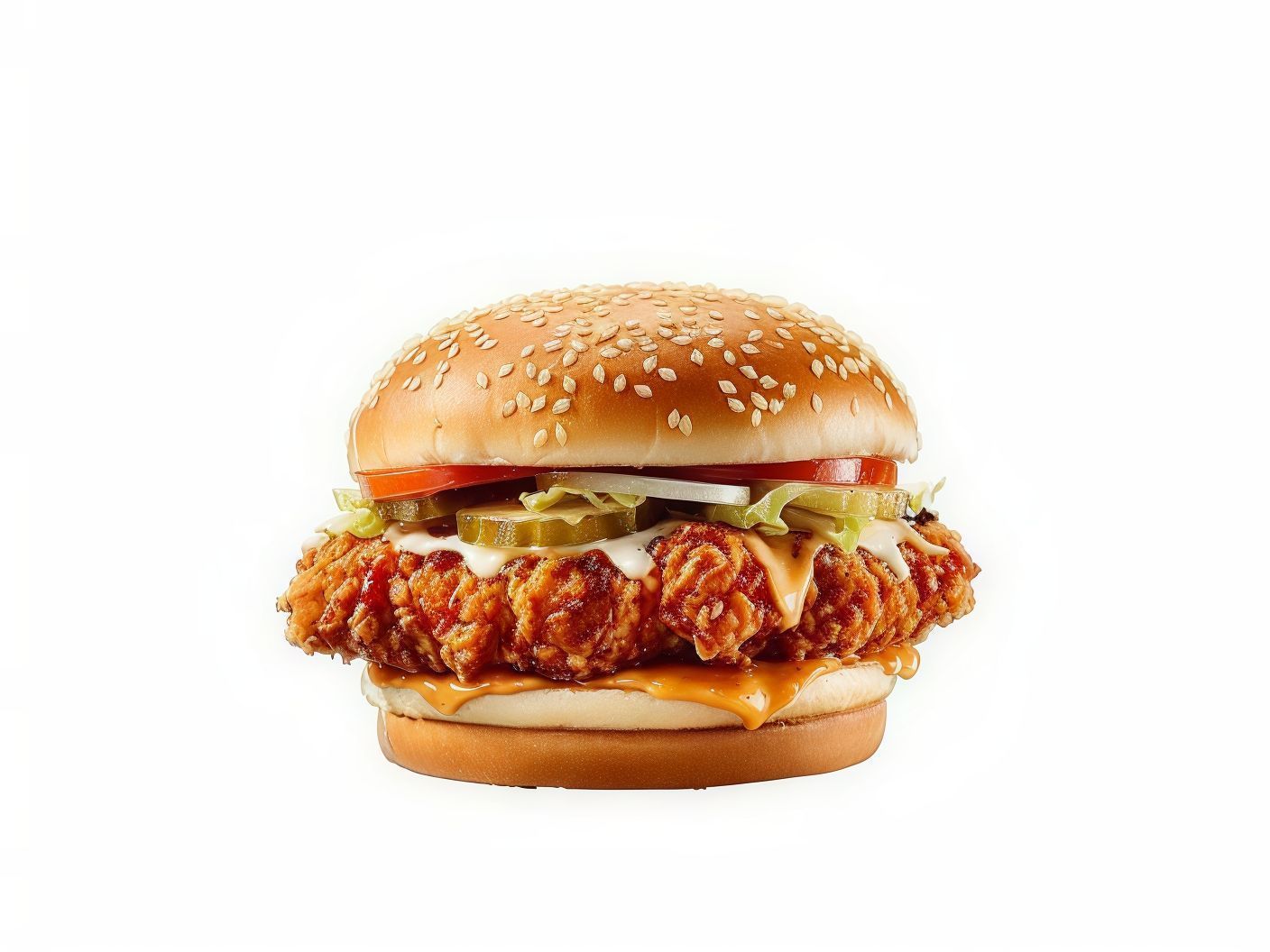 Chicken Burger With Original Cheese