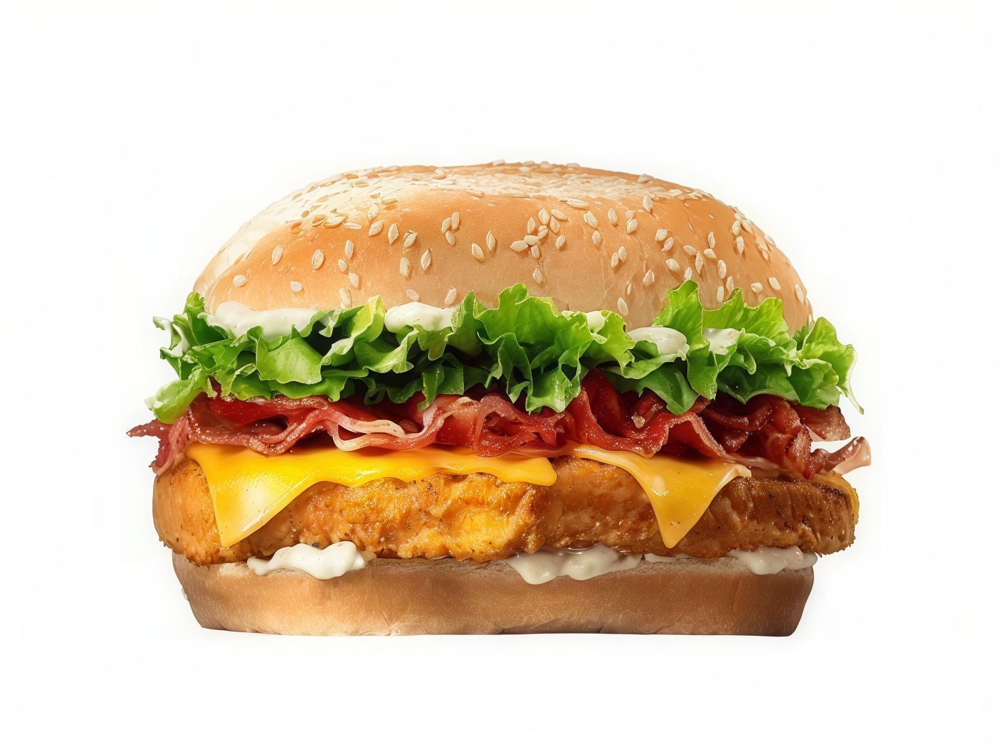 Pastrami Chicken Burger