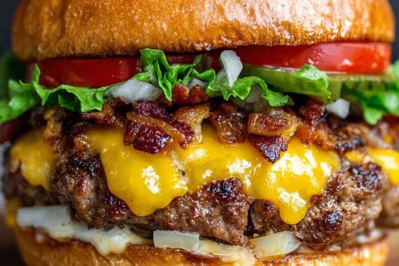 Classic beef burger