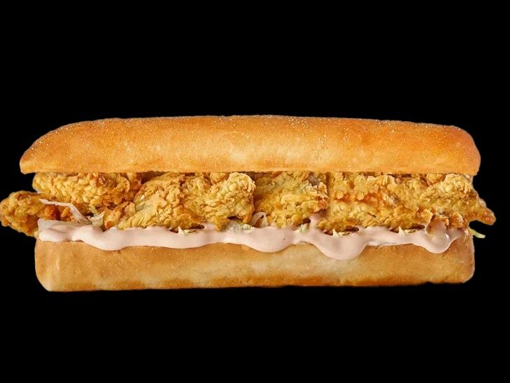 Shrimp And Squid Sandwich