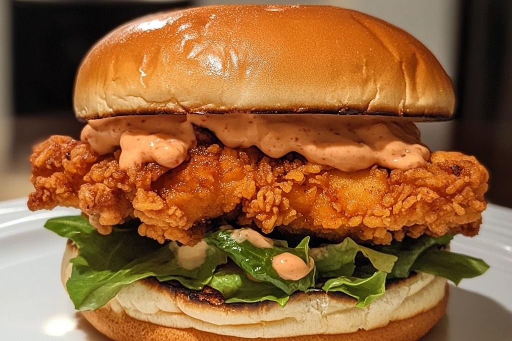 Double Chicken Burger
