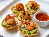 Shrimp and Avocado Tortilla