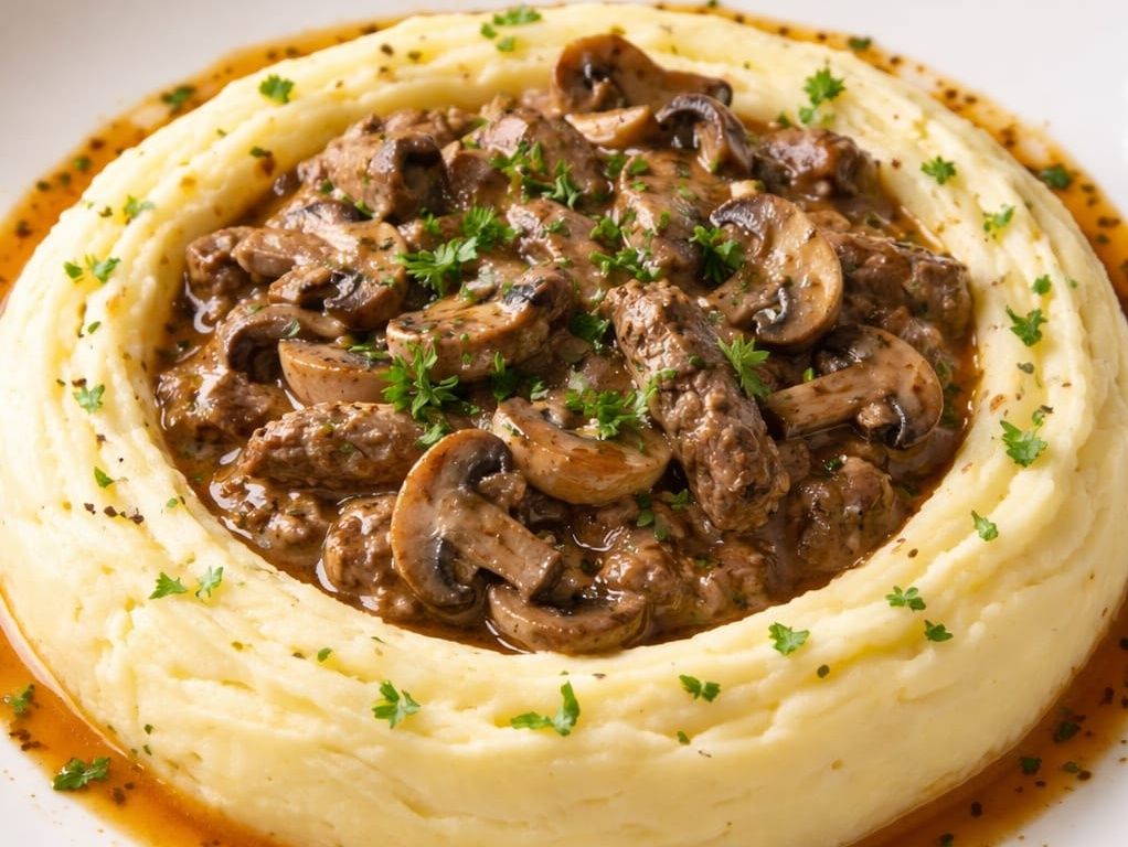 Royal Beef Stroganoff