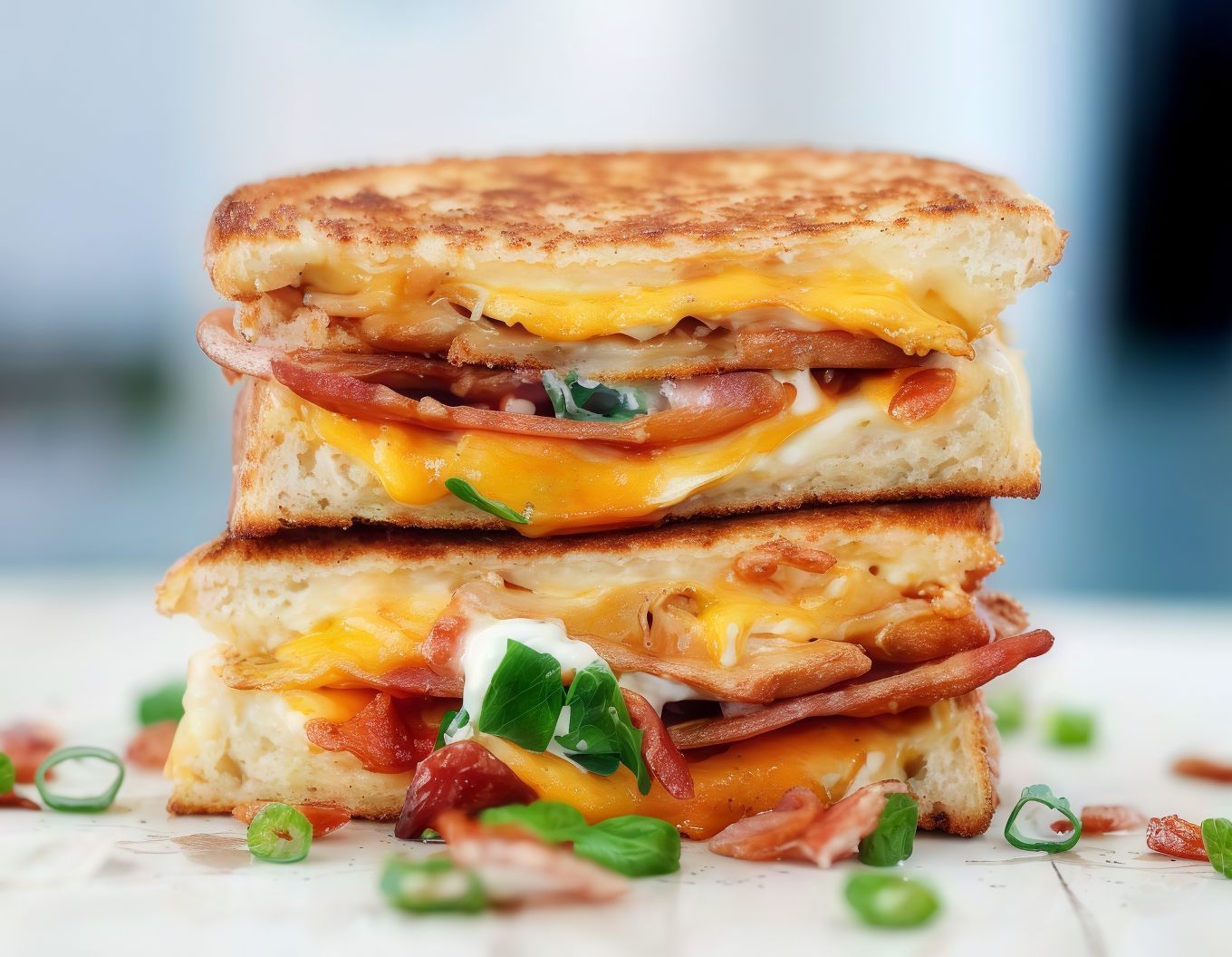 Potatoes Cheese Sandwich