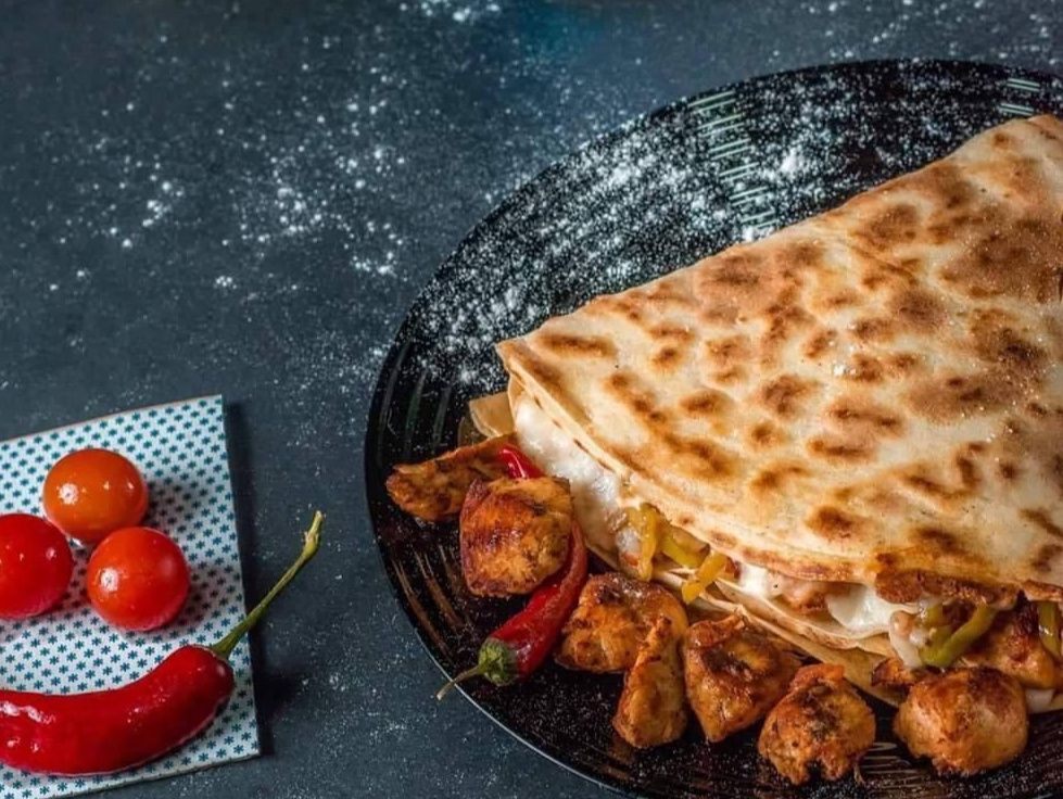 Chicken Fajita Crepe