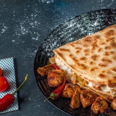 Chicken Fajita Crepe