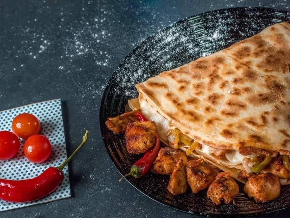 BBQ Chicken Crepe