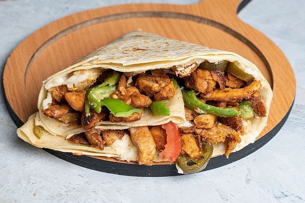 Chicken Fajita Crepe