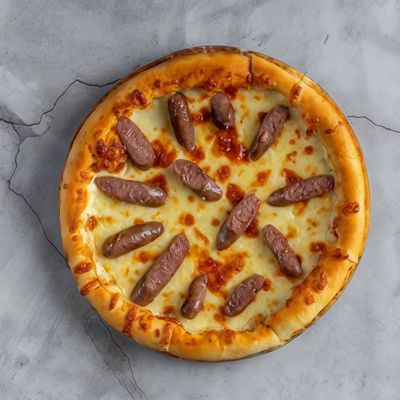Oriental Sausage Pizza