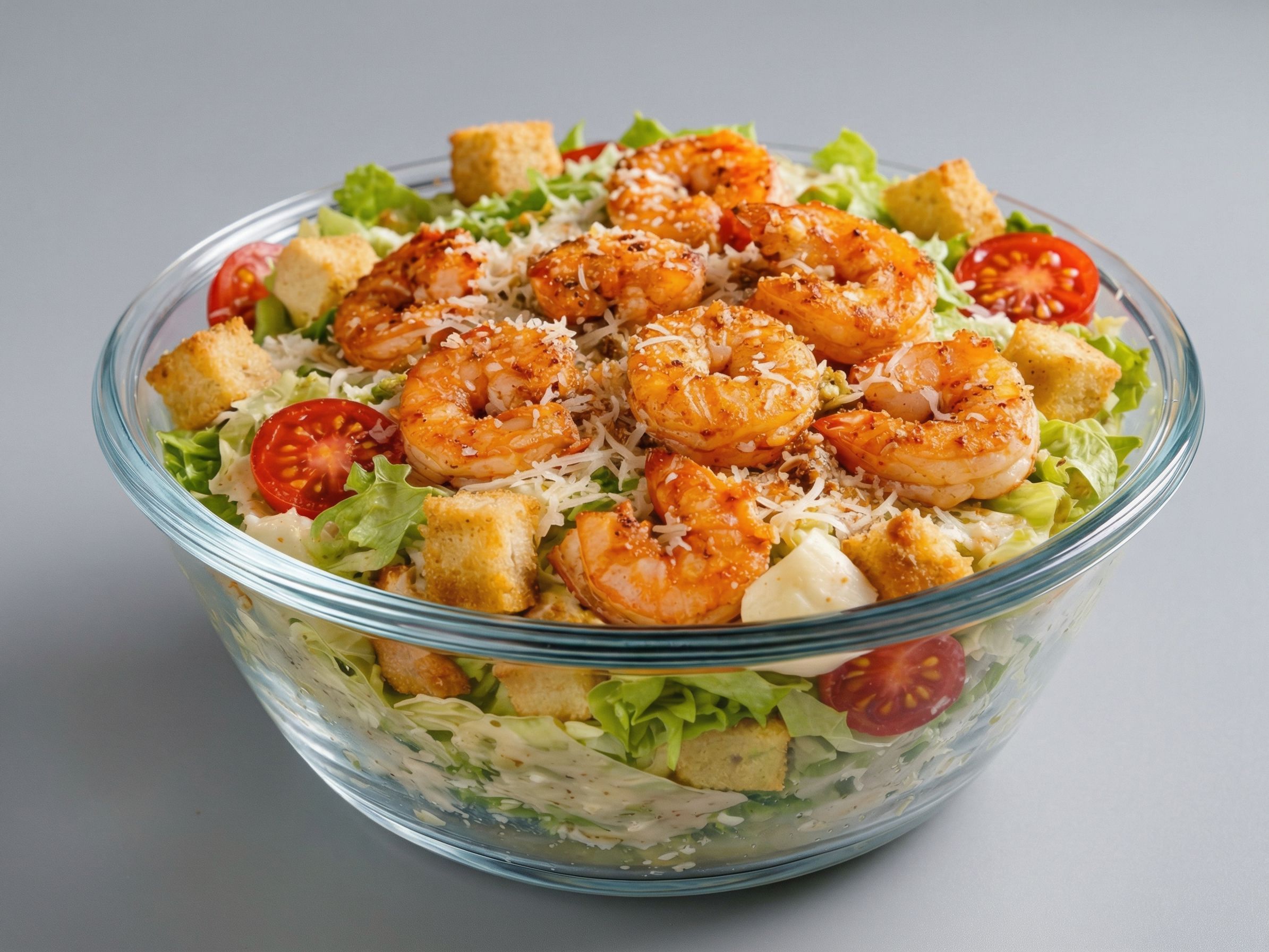 Shrimp Caesar Salad