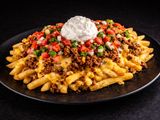 Fries With Chilli Pepper And Cheese