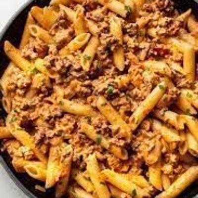 Minced Meat Pasta