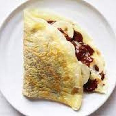 Chocolate With Banana Crepe