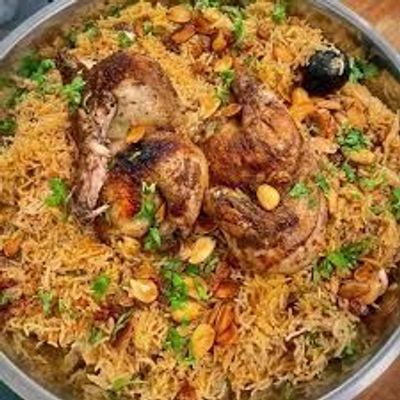 Half Kabsa Chicken
