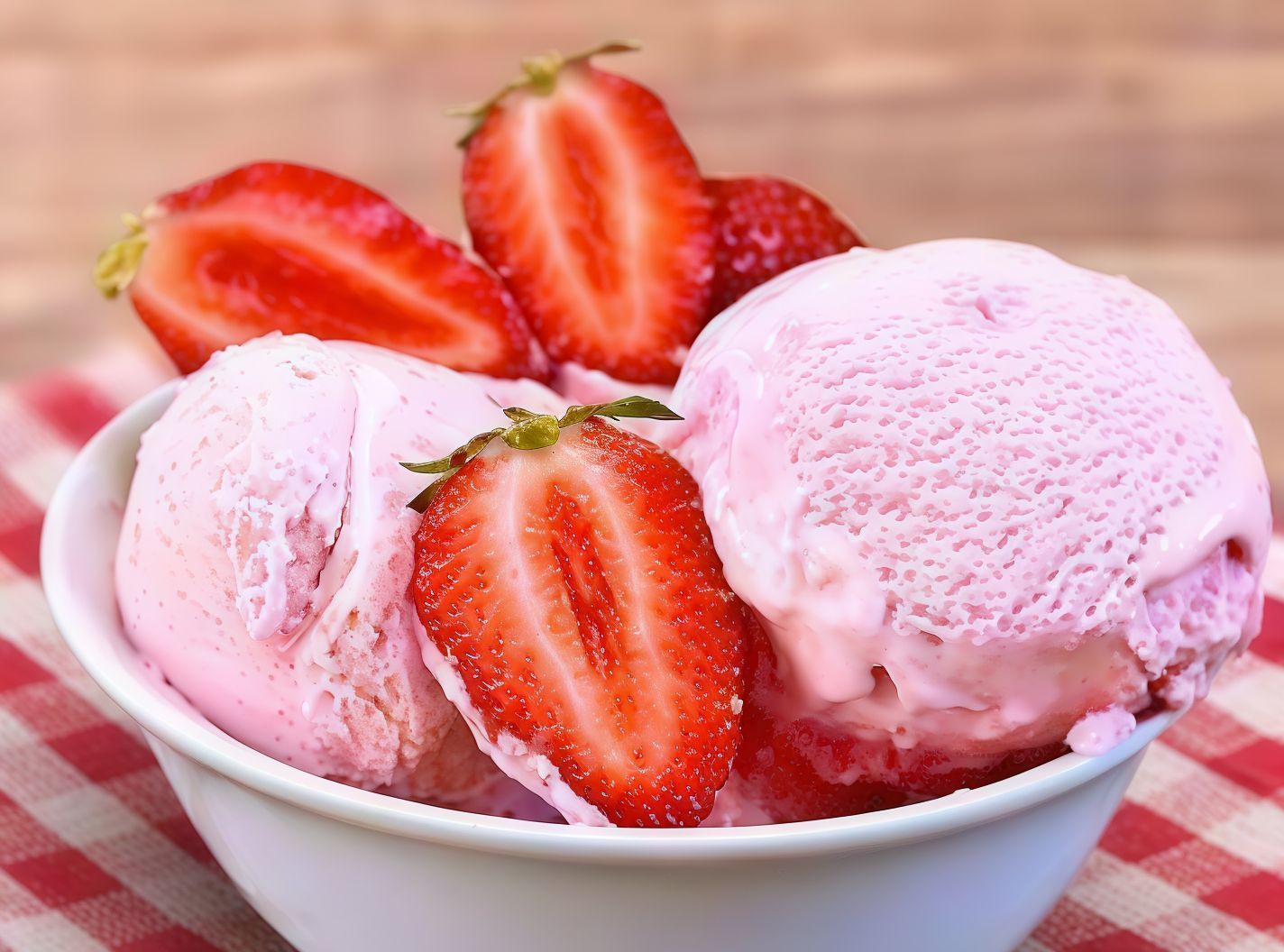 Ice Cream Strawberry