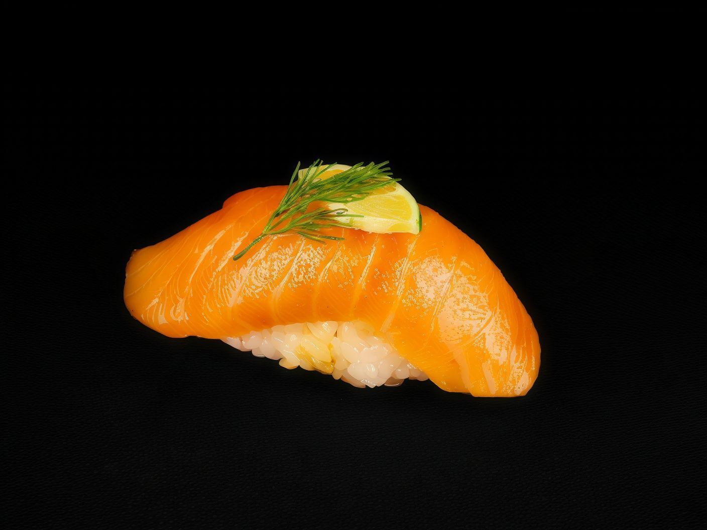 Nigiri Marinated Teriyaki Salmon