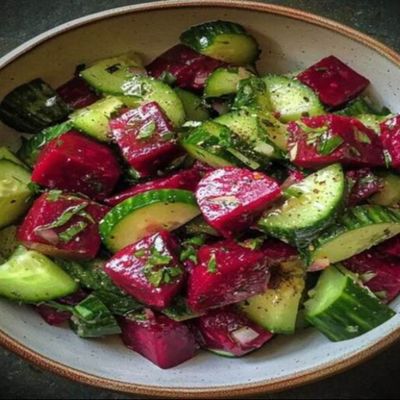 Green Salad With Beetroot