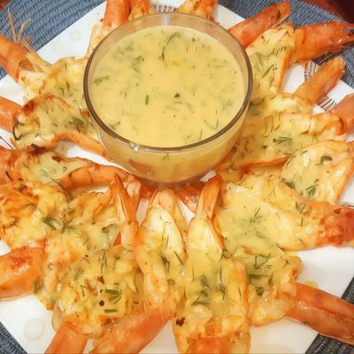 Butterflied Shrimp Order, Grilled (Quarter Kilo)