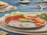Fresh sliced ​​salad.